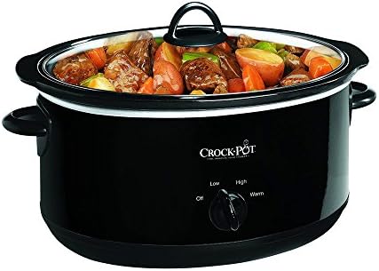 8 Quart Manual Slow Cooker – Black - Curated Catalog W5