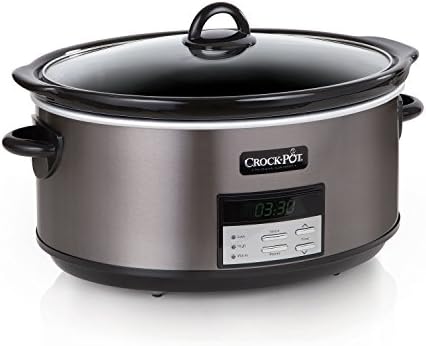 8 Quart Programmable Slow Cooker with Auto Warm - Curated Catalog T7