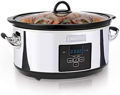 7 Quart Programmable Slow Cooker – Polished Platinum - Curated Catalog Q8