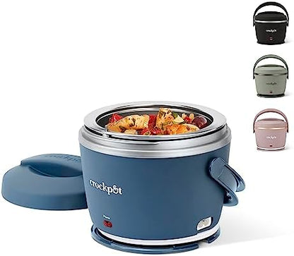 Electric Lunch Box Food Warmer 20oz – Faded Blue - Curated Catalog X4