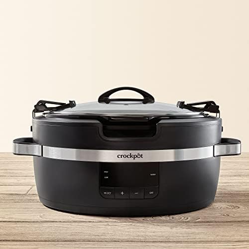 Thermoshield 6 Quart Slow Cooker with Carry Handles - Curated Catalog C1