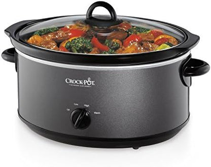 7 Quart Slow Cooker – Charcoal - Curated Catalog Q6