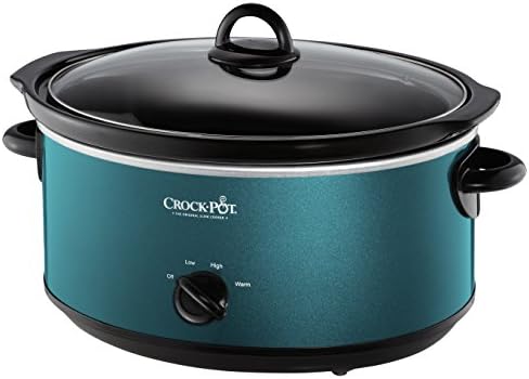 7 Quart Manual Slow Cooker – Turquoise - Curated Catalog J5