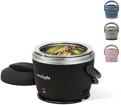 Electric Lunch Box Food Warmer 20oz – Black - Curated Catalog E9