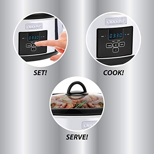 7 Quart Programmable Slow Cooker – Polished Platinum - Curated Catalog Q8