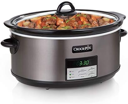 8 Quart Programmable Slow Cooker with Auto Warm - Curated Catalog T7