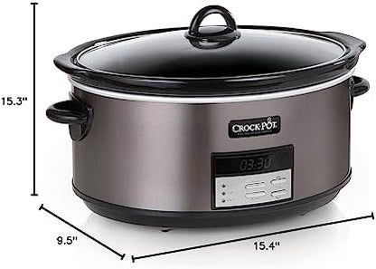8 Quart Programmable Slow Cooker with Auto Warm - Curated Catalog T7