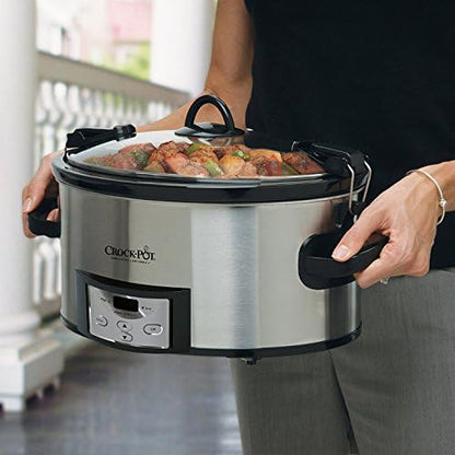 Cook & Carry 6 Quart Programmable Slow Cooker - Curated Catalog L5