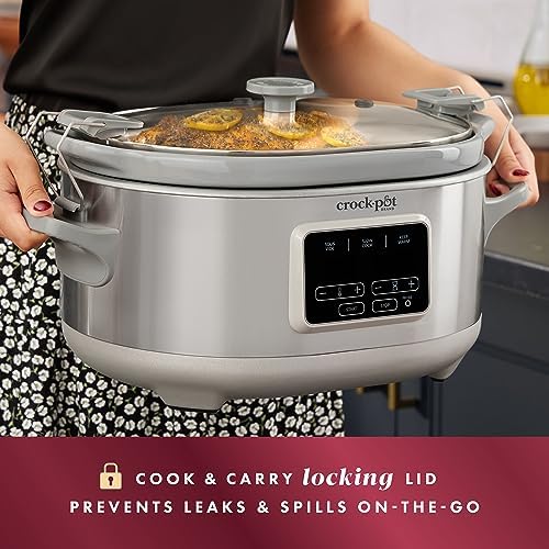 7 Quart Programmable Cook & Carry Slow Cooker - Curated Catalog P7