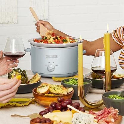 4.5 Quart Manual Slow Cooker – Macaroon Blue - Curated Catalog B4