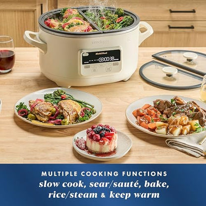 MultiMeal Multicooker with Programmable Slow Cooker - Curated Catalog O6