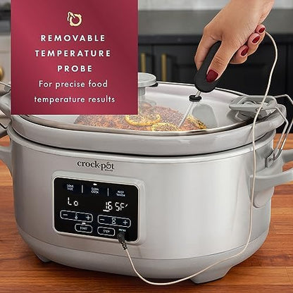 7 Quart Programmable Cook & Carry Slow Cooker - Curated Catalog P7