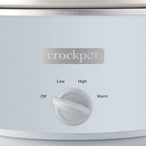 4.5 Quart Manual Slow Cooker – Macaroon Blue - Curated Catalog B4