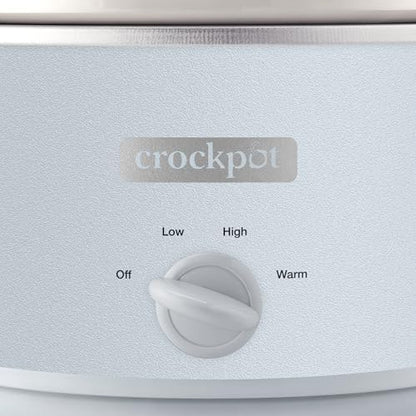 4.5 Quart Manual Slow Cooker – Macaroon Blue - Curated Catalog B4