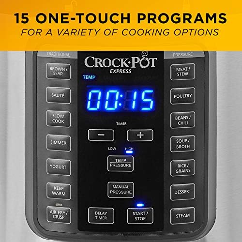 Express Crisp 8 Quart 10-in-1 Pressure Cooker - Curated Catalog Z1