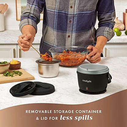 Electric Lunch Box Food Warmer 20oz – Black - Curated Catalog E9