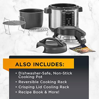 Express Crisp 8 Quart 10-in-1 Pressure Cooker - Curated Catalog Z1