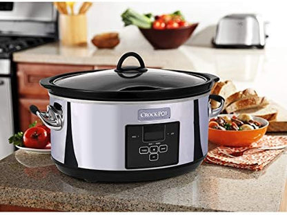7 Quart Programmable Slow Cooker – Polished Platinum - Curated Catalog Q8