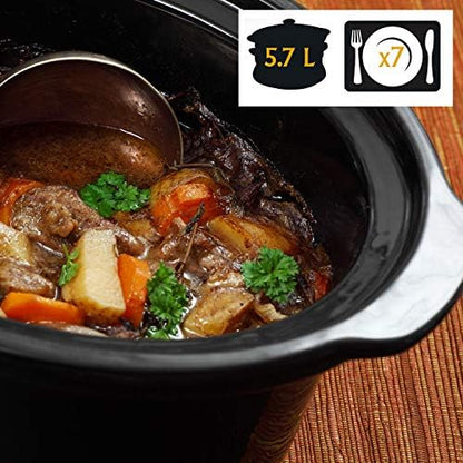 Cook & Carry 6 Quart Portable Slow Cooker - Curated Catalog O7