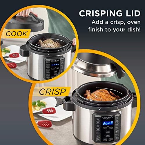 Express Crisp 8 Quart 10-in-1 Pressure Cooker - Curated Catalog Z1