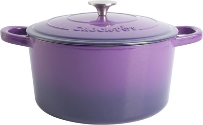 3 Quart Enameled Cast Iron Dutch Oven – Aqua - Curated Catalog W9