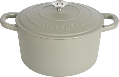 3 Quart Enameled Cast Iron Dutch Oven – Aqua - Curated Catalog D7