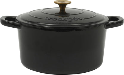 3 Quart Enameled Cast Iron Dutch Oven – Aqua - Curated Catalog P1