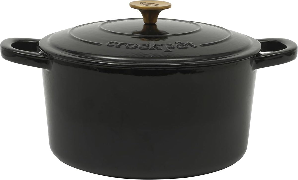 3 Quart Enameled Cast Iron Dutch Oven – Aqua - Curated Catalog D7
