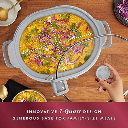 7 Quart Programmable Cook & Carry Slow Cooker - Curated Catalog P7