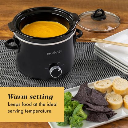 2 Quart Mini Slow Cooker – Classic Compact Cooker - Curated Catalog B2